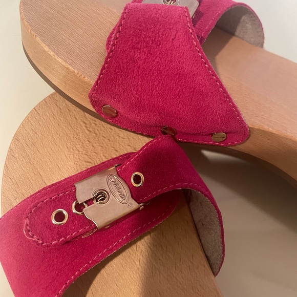 Dr Scholls pink slide sandals - Picture 3 of 4